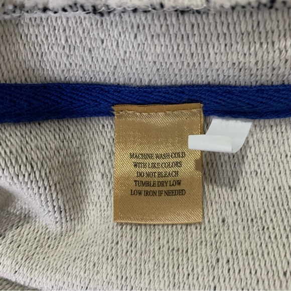 32 Bar Blues Men’s Heathered Black Cotton Terry Knit 2 Buttons Sport Coat S - Picture 9 of 11